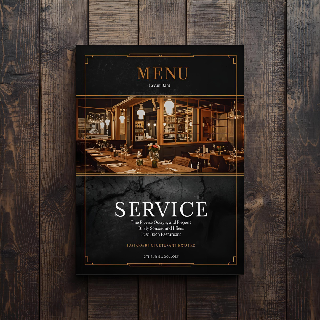Menu Design (Print + Digital)